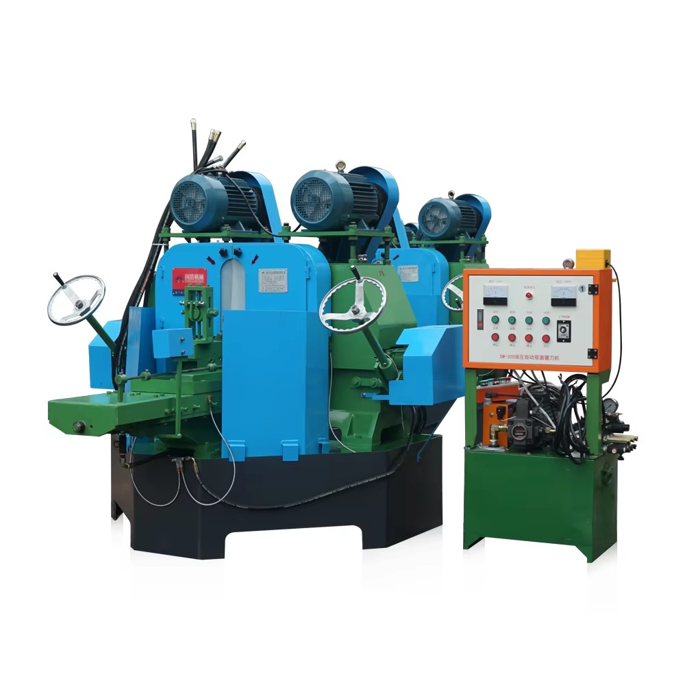 SM-300A ہائیڈرولک آٹومیٹک ڈبل سائیڈ بلیڈ گرائنڈنگ مشین برائے فروخت — سیالکوٹ، پاکستان